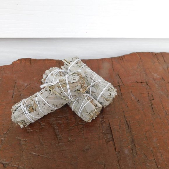 California White Sage Smudge Sticks / Wands (3) - Picture 8 of 9